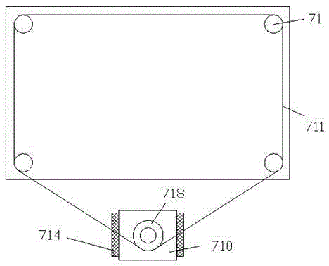 Conveniently detached shock-absorbing type circuit board assembly