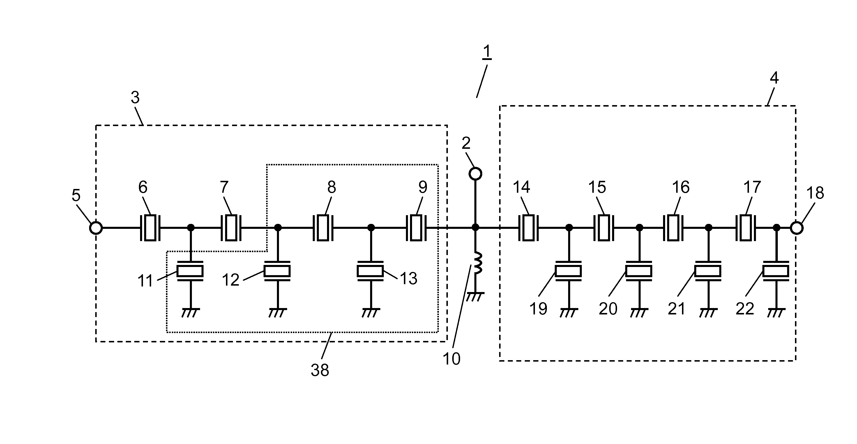 Antenna sharing device