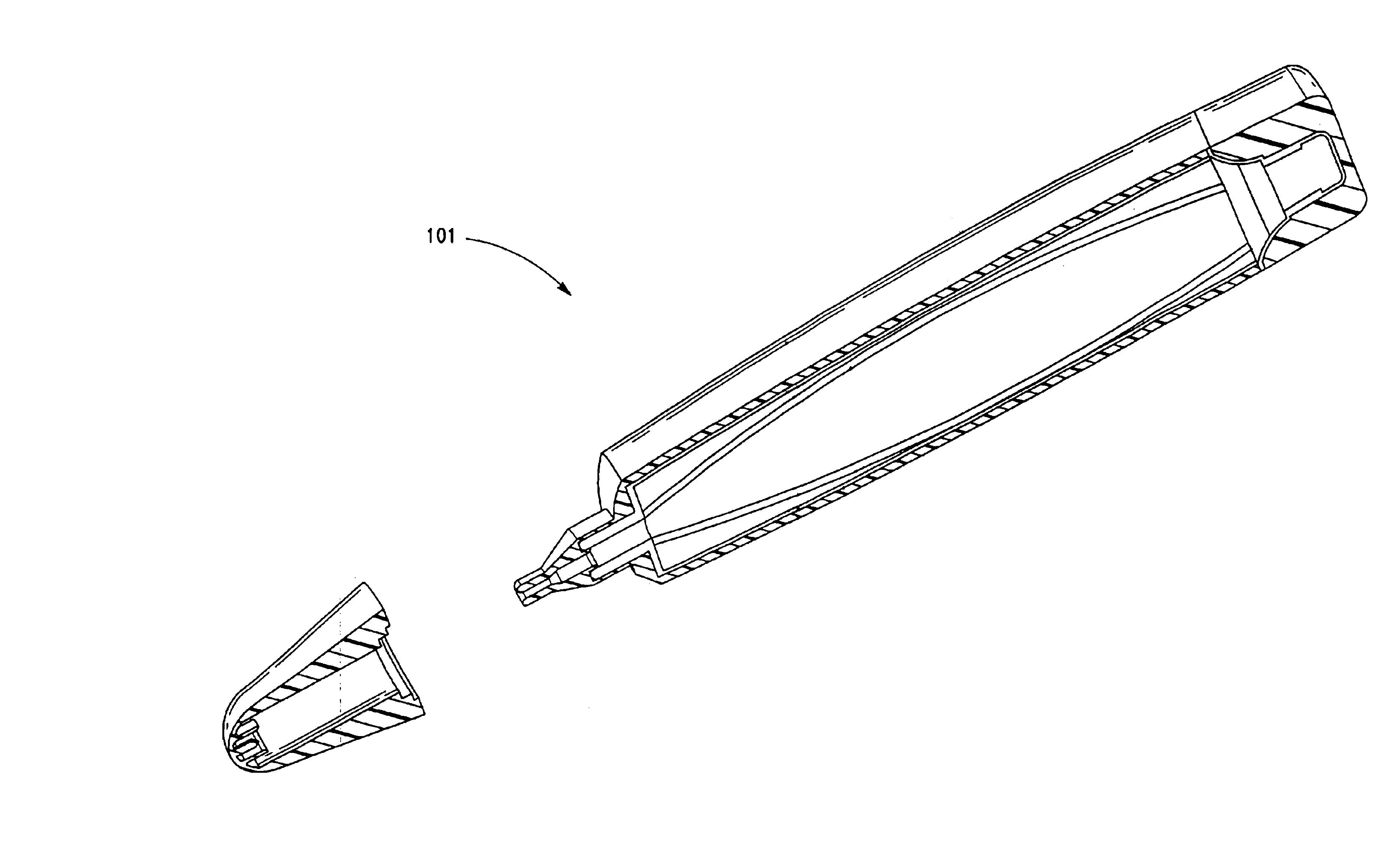 Method and device for delivery and confinement of surface cleaning composition