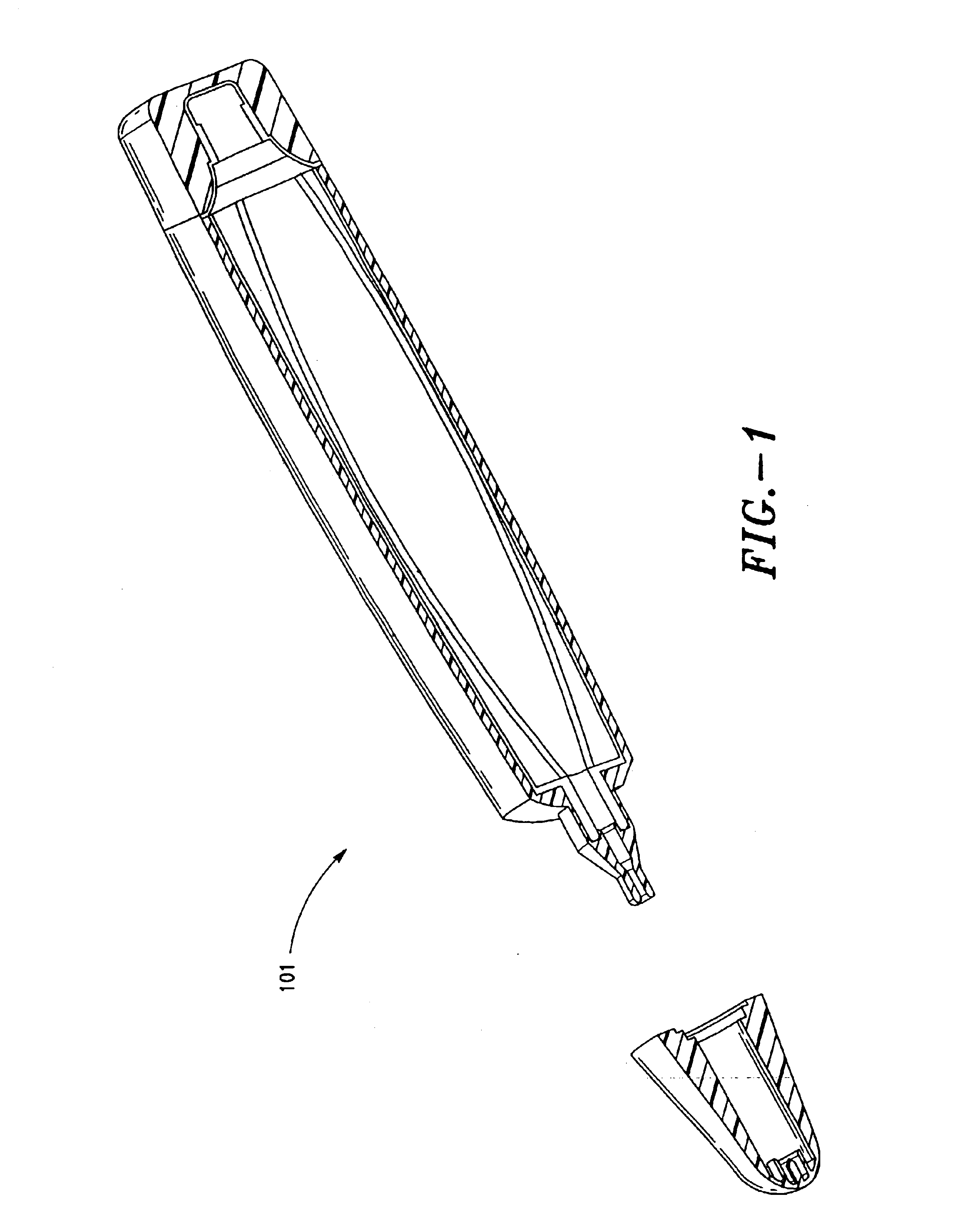 Method and device for delivery and confinement of surface cleaning composition