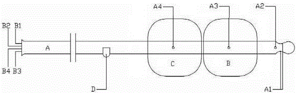 Double balloon positioning prostatic capsule expansion and prostatic capsule tissue splitting displacement catheter