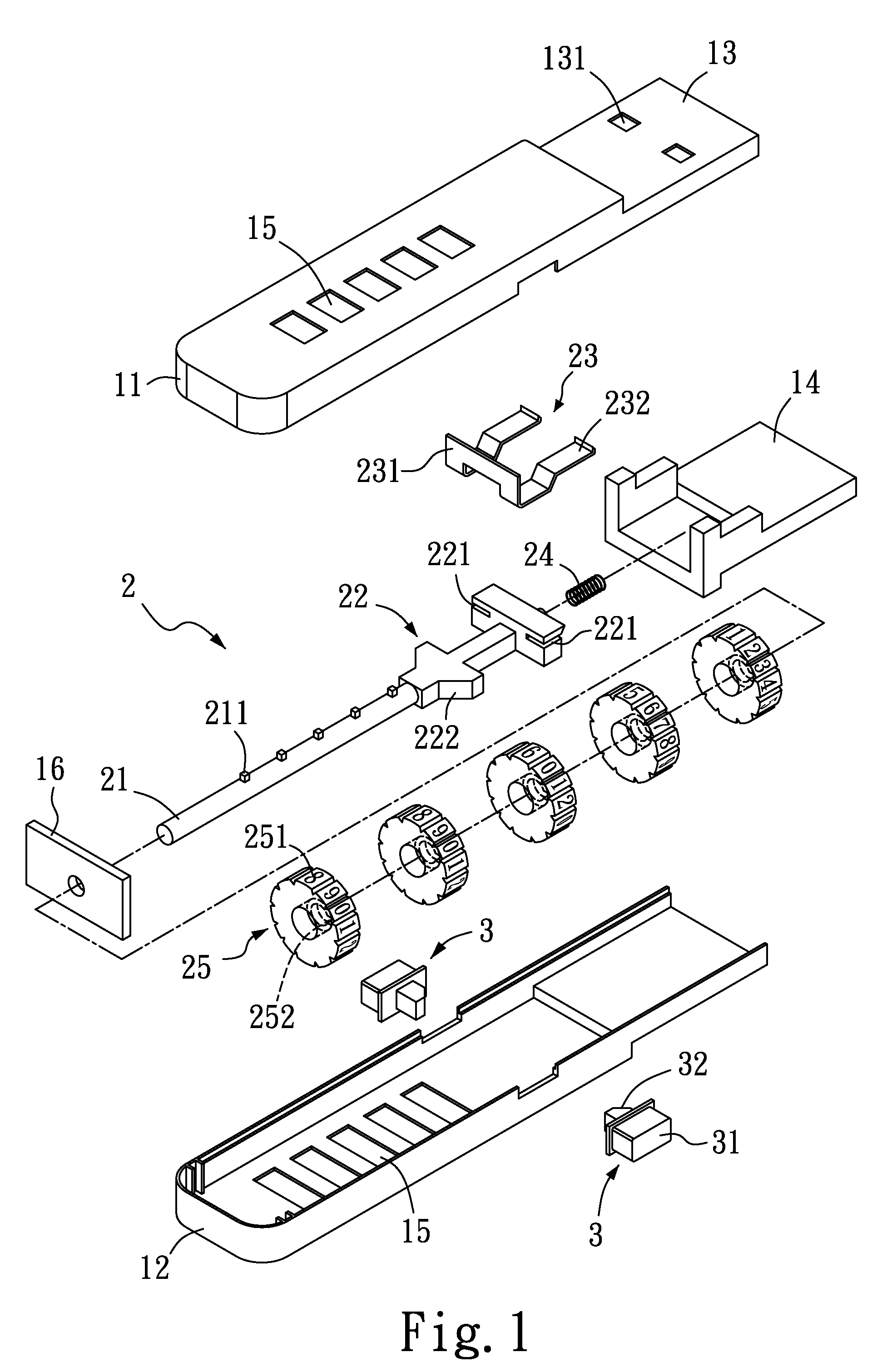 Locking device for a connecting port on a computer