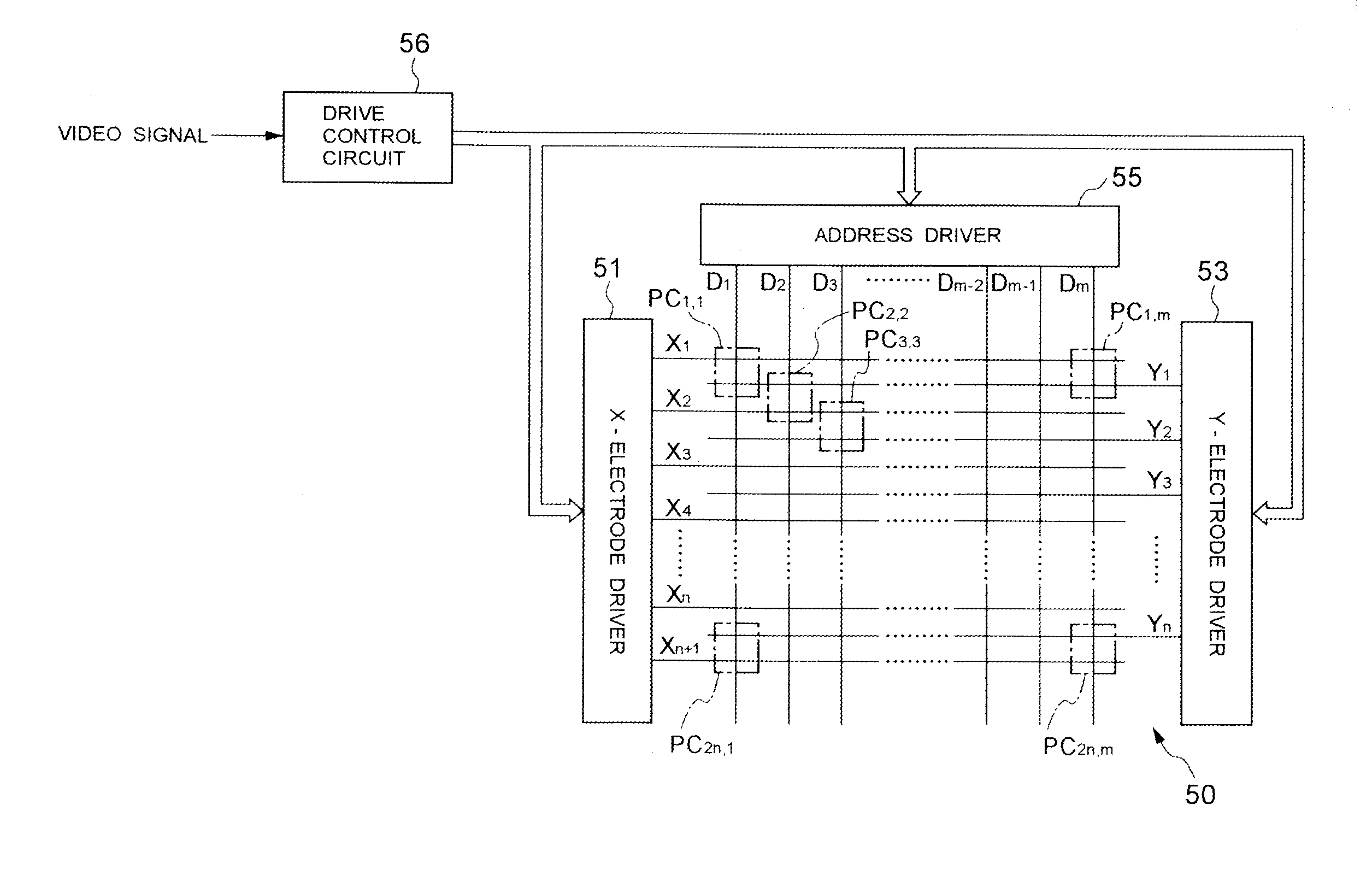 Plasma display panel and drive method therefor