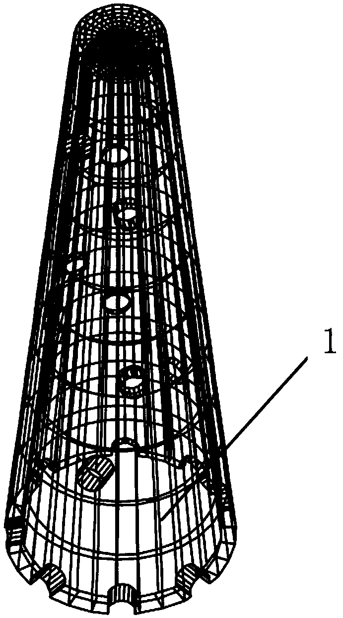 Flexible anti-glare device and mounting method thereof