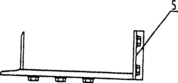 Vertical conveying device for accumulation type suspension conveyer assembly