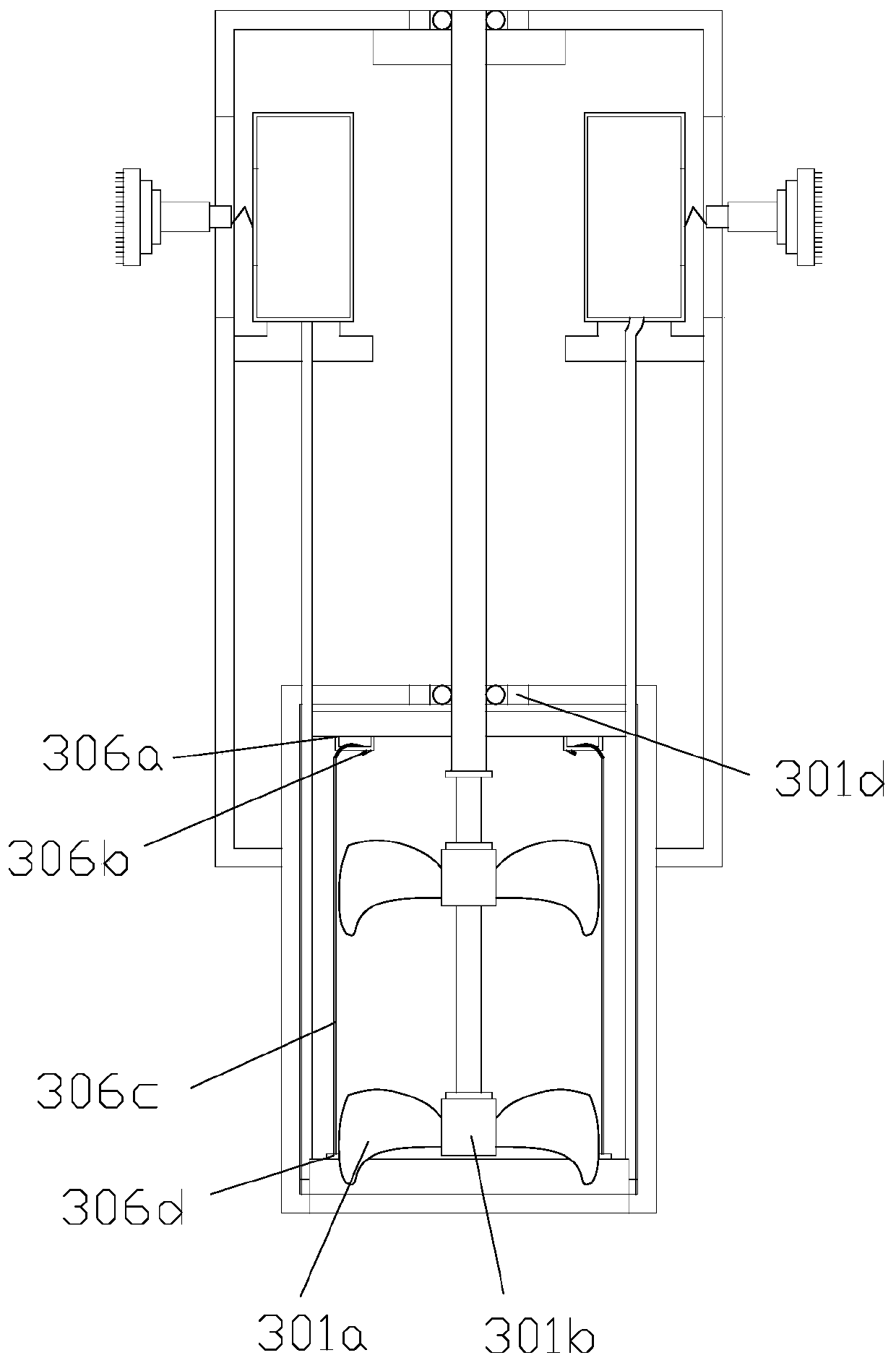 Oil well single point inclinometer based on precession protection and anti-sticking