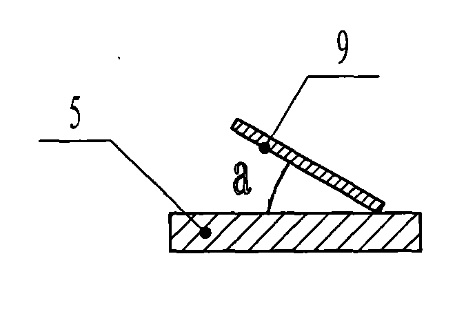 Anode plate of stainless-steel cold-rolling pickling line and manufacture method thereof