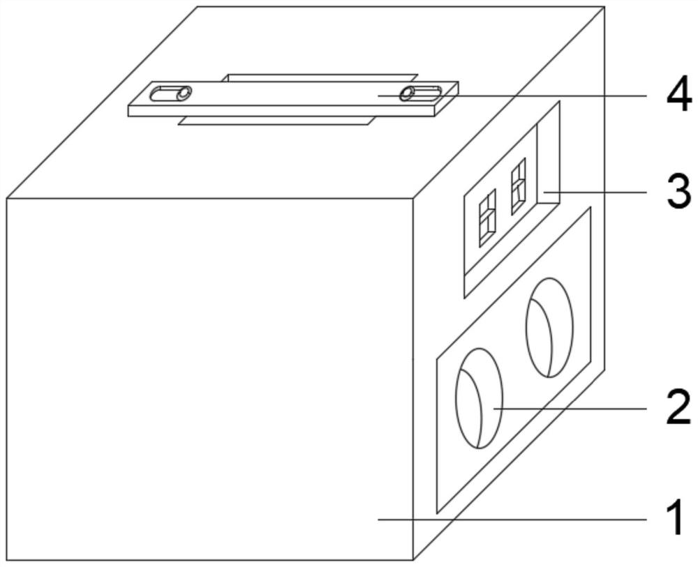 Structure of portable energy storage power station