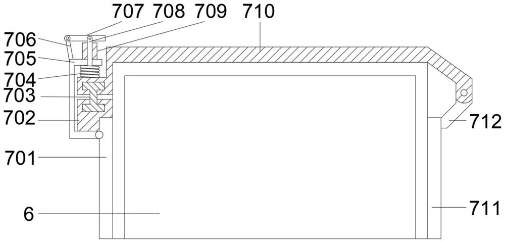 Structure of portable energy storage power station