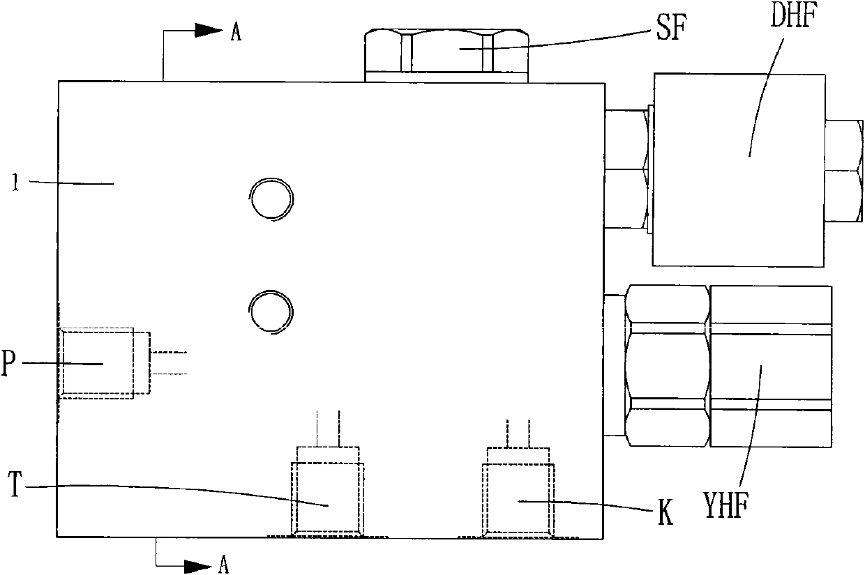 Upper structure electro-hydraulic rotary control valve of mechanical operation crane