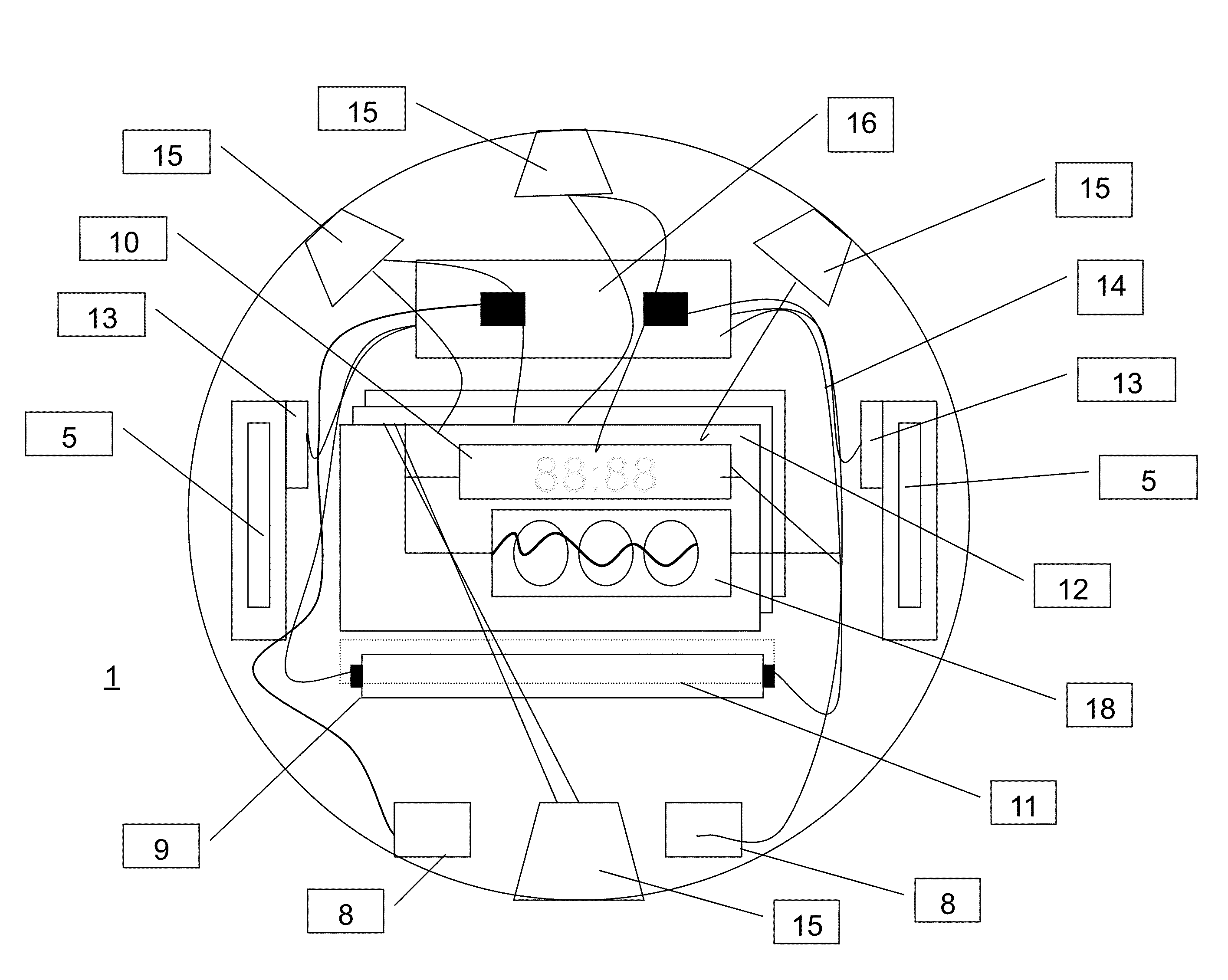 Autonomous cleaning robot