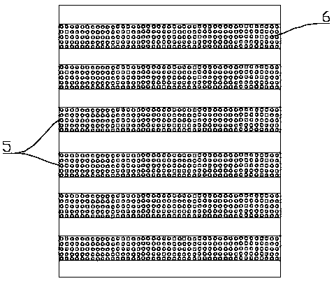 Embossing cloth as well as production technology and production equipment thereof