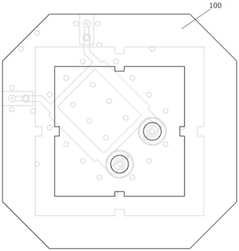 Transmitting-receiving common-aperture wide-angular-domain scanning satellite communication antenna array and aircraft with same