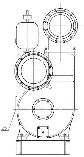 Strong self-sucking double-suction pump