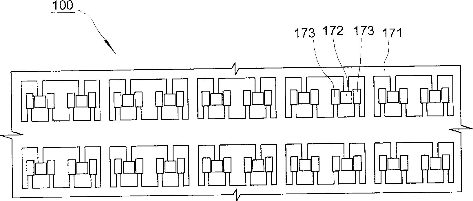 Lead frame for semiconductor device and manufacturing methode thereof