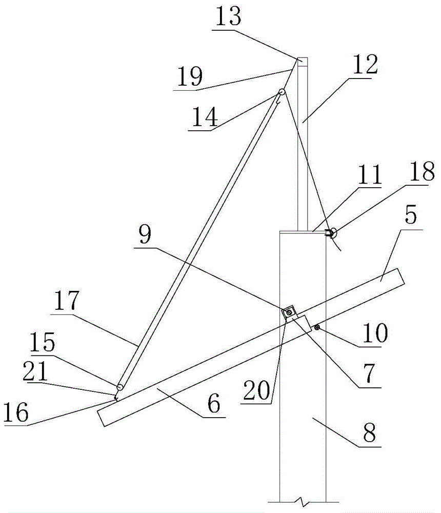 Concrete transfer device