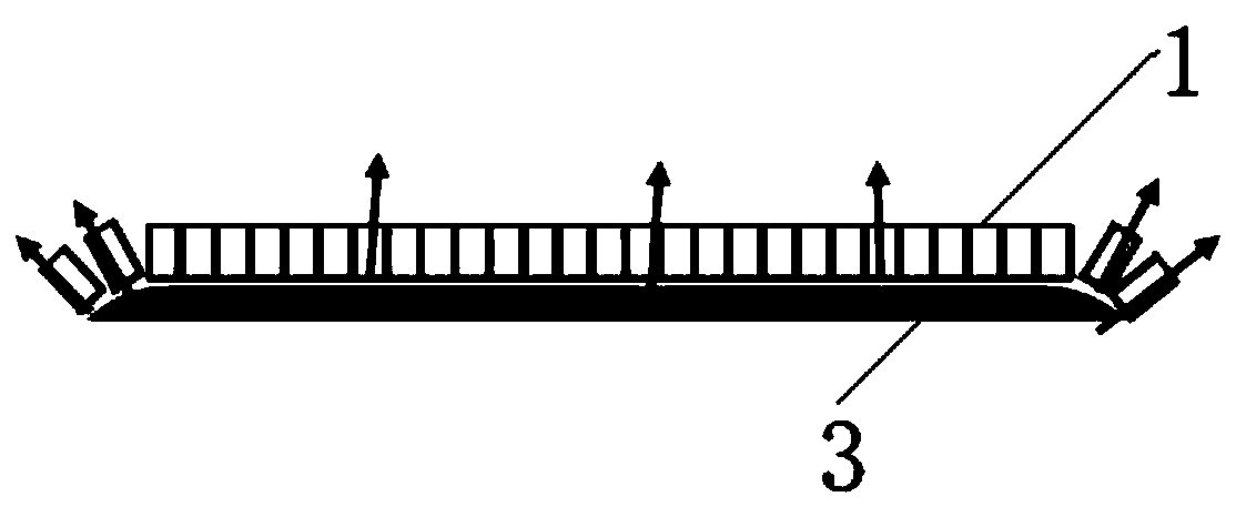 Peep-proof film applicable to curved screen