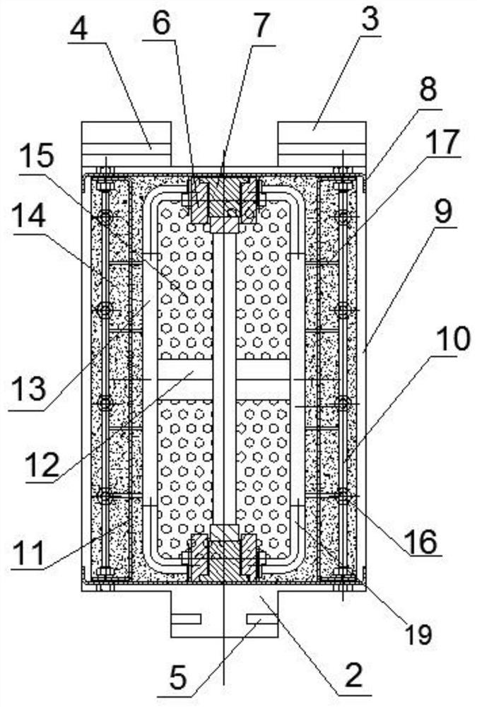 An environment-friendly energy-saving building board with heat insulation function