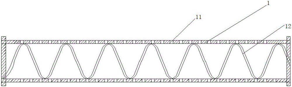 Device for old garbage classification in water