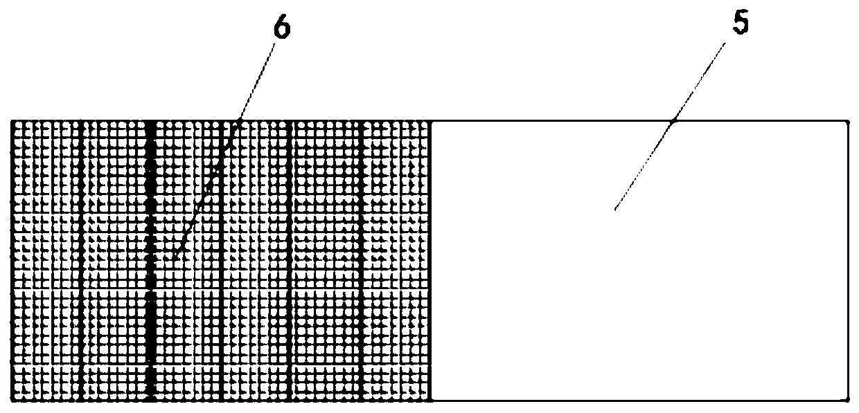 Photovoltaic photo-thermal coupling heliostat mirror face structure with adjustable reflection area and heliostat