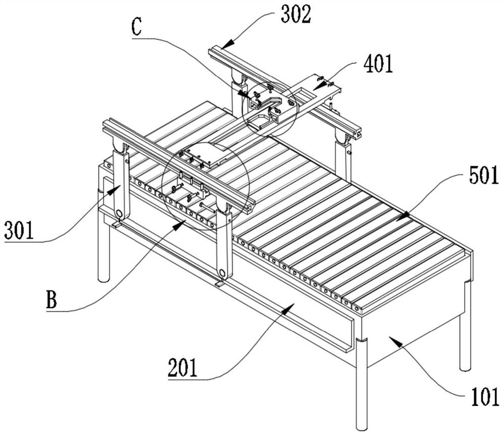 An auxiliary clamping medical device for steel bar puncture injury operation