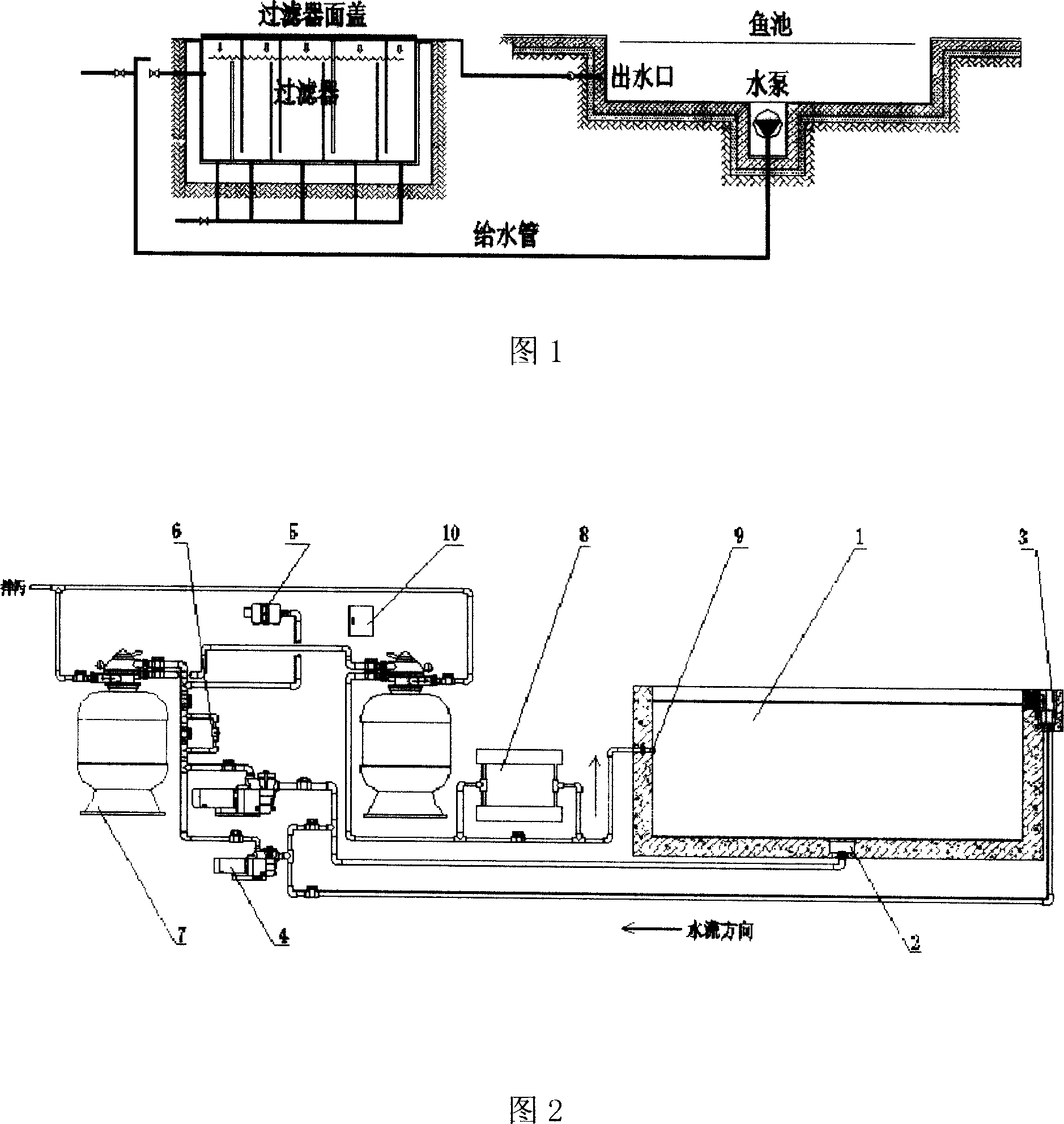 Enclosure-type fish pond management system