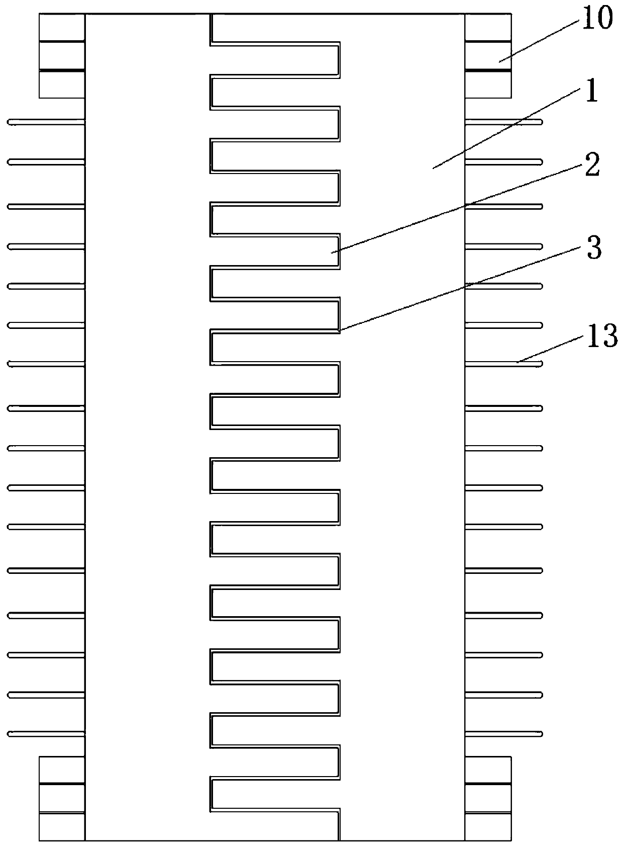 Highway bridge damping and noise-reducing device