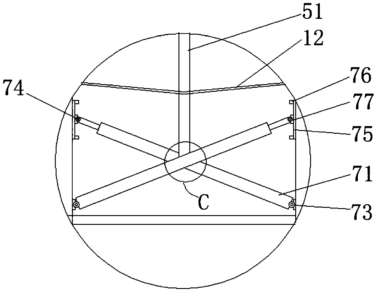 Highway bridge damping and noise-reducing device