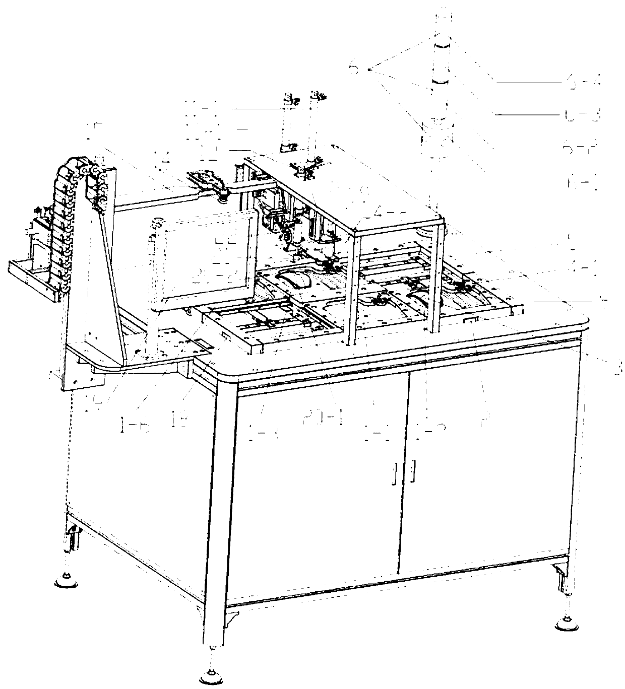 Automatic mouse testing equipment and automatic mouse testing method