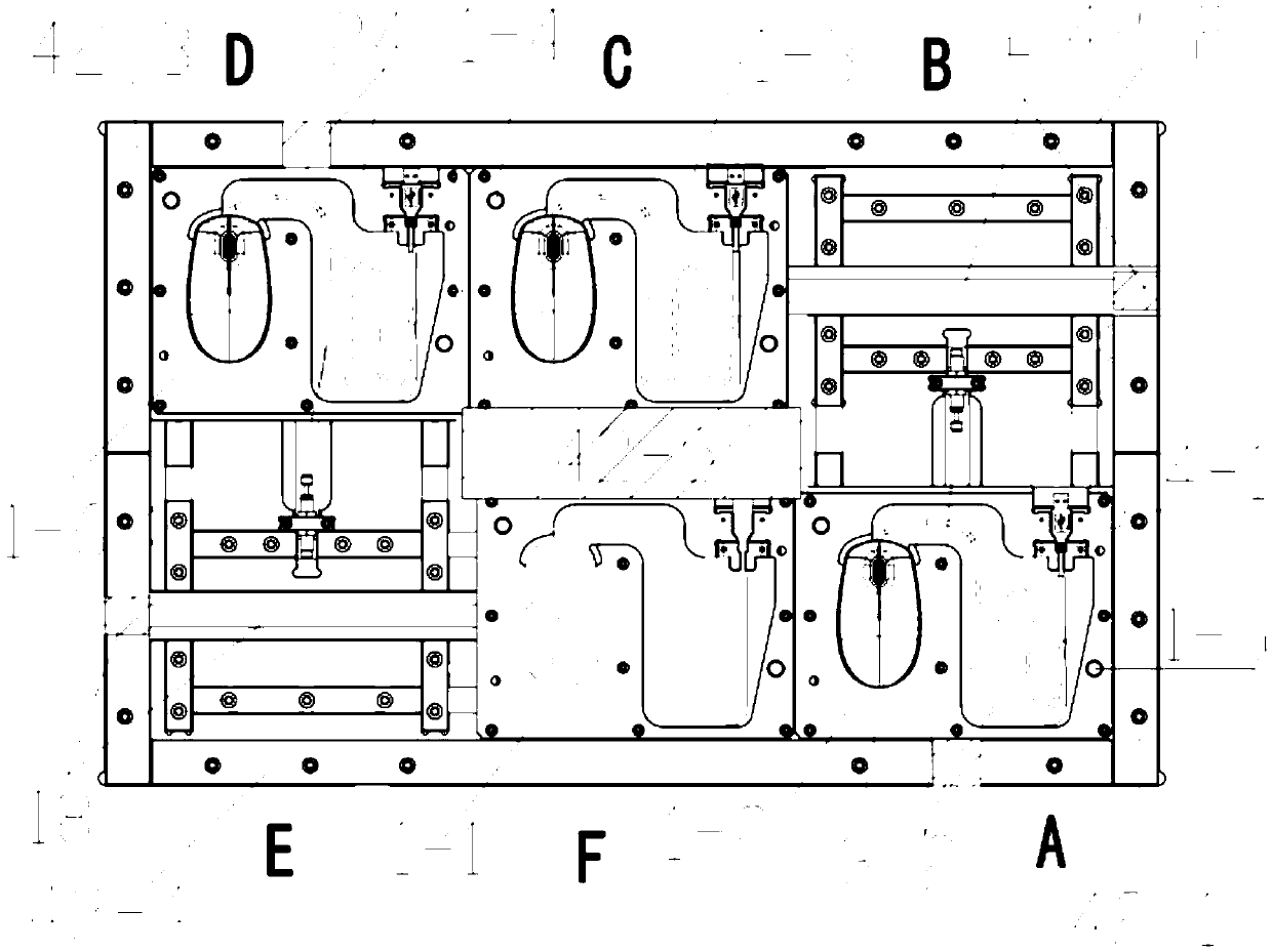 Automatic mouse testing equipment and automatic mouse testing method