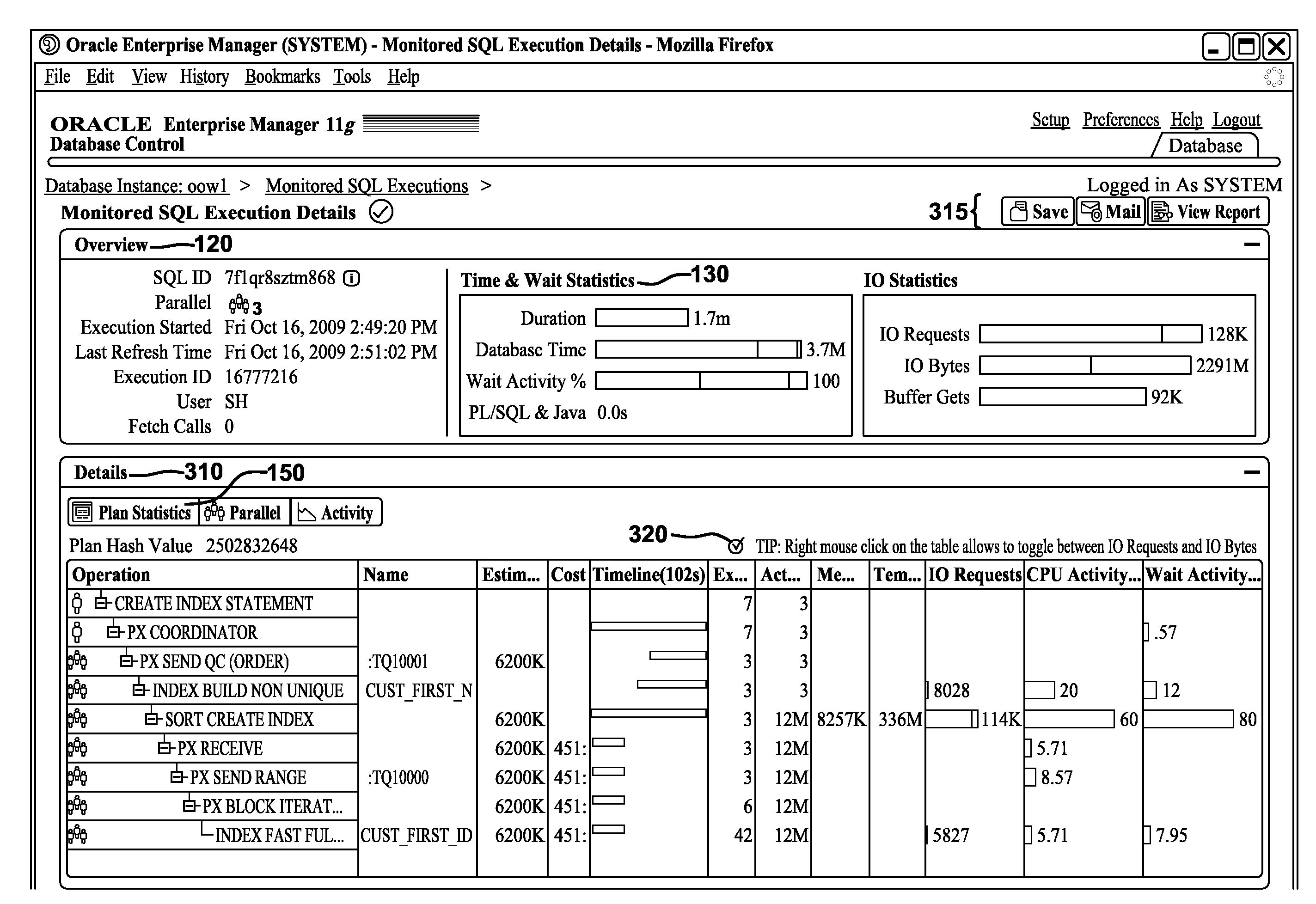 Generating and Displaying Active Reports