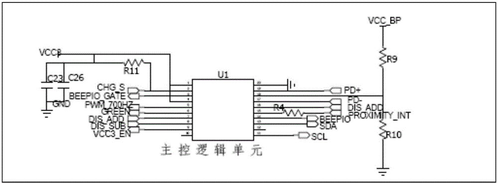 Glasses frame type intelligent eyesight protection instrument