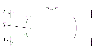 Friction factor measuring and calculating method during metal plastic forming