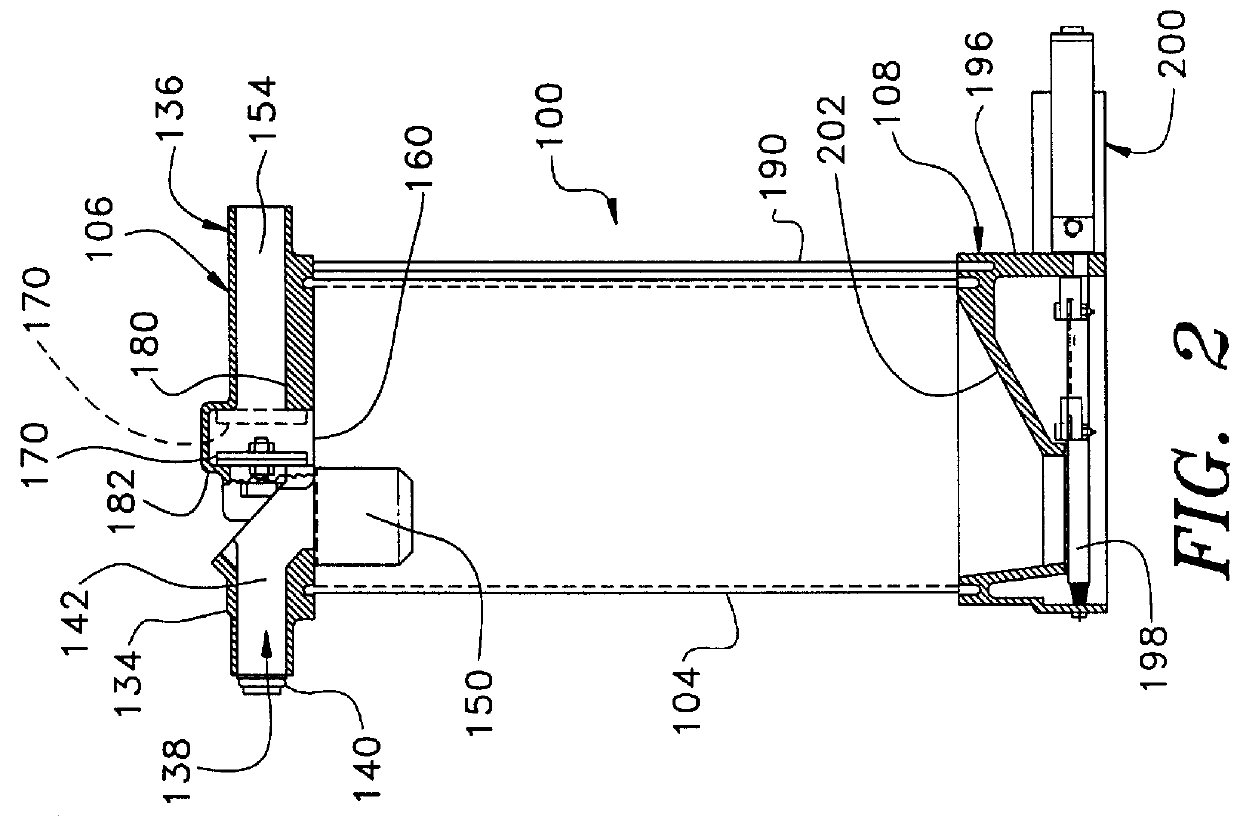 Vacuum loading system