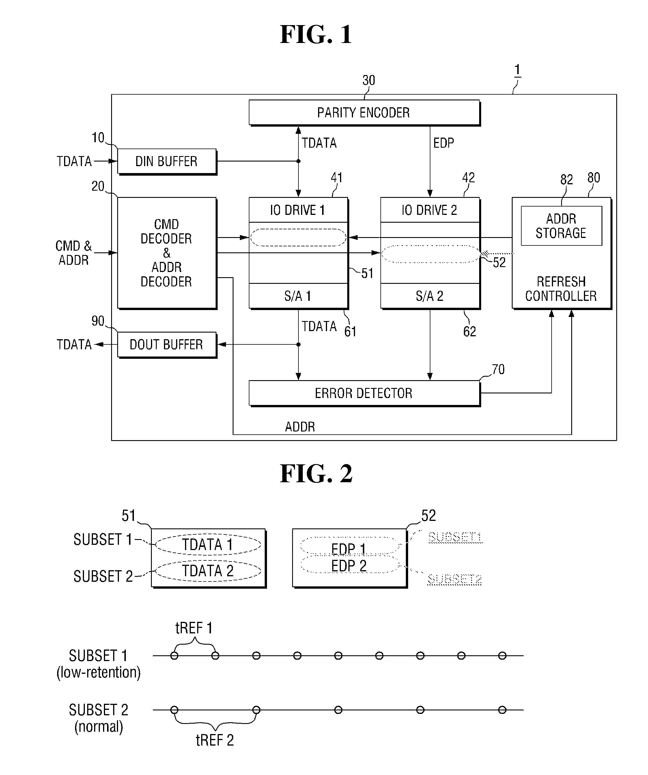 Memory device having reconfigurable refresh timing