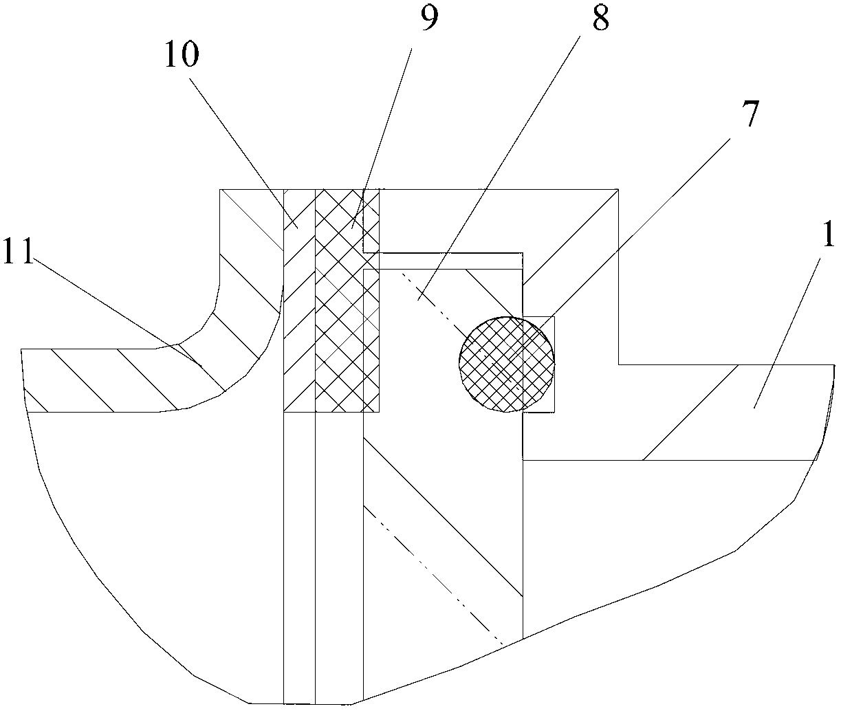 LED (light emitting diode) lighting lamp of locomotive or bullet train with reflectors