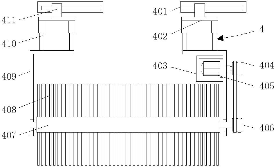 Efficient silkworm cocoon cleaning device for spinning