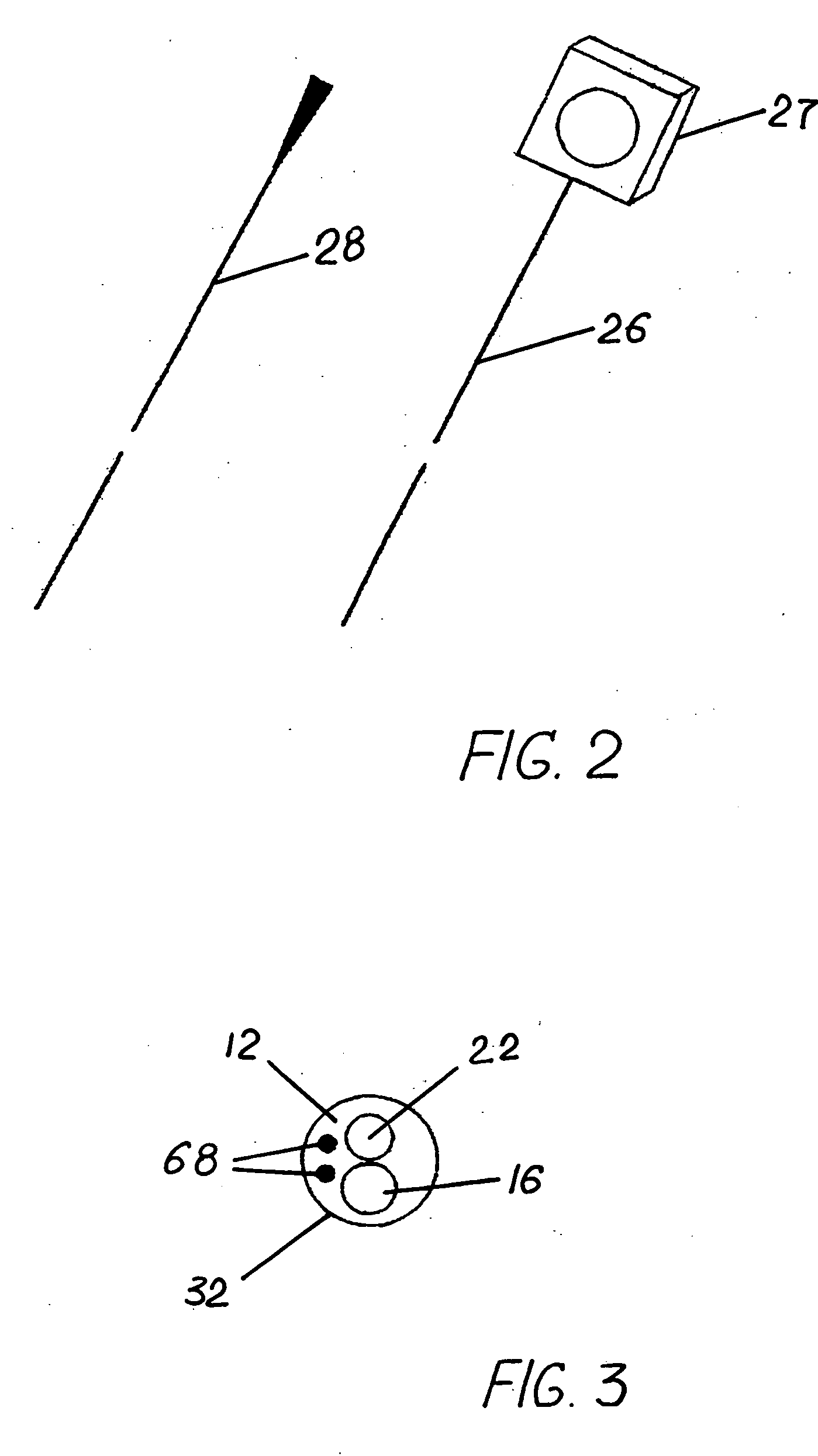 Catheter assembly for intracranial treatment using dual lumens