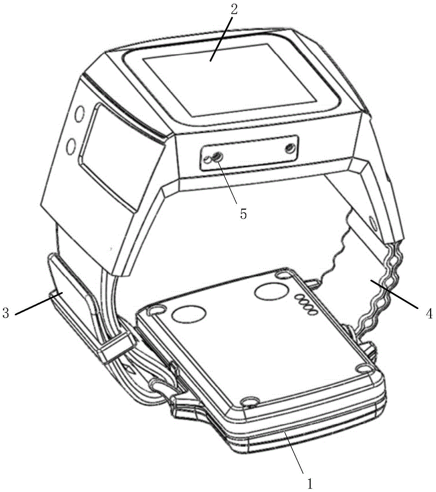 Method for triggering camera and portable physiological parameter measurement equipment