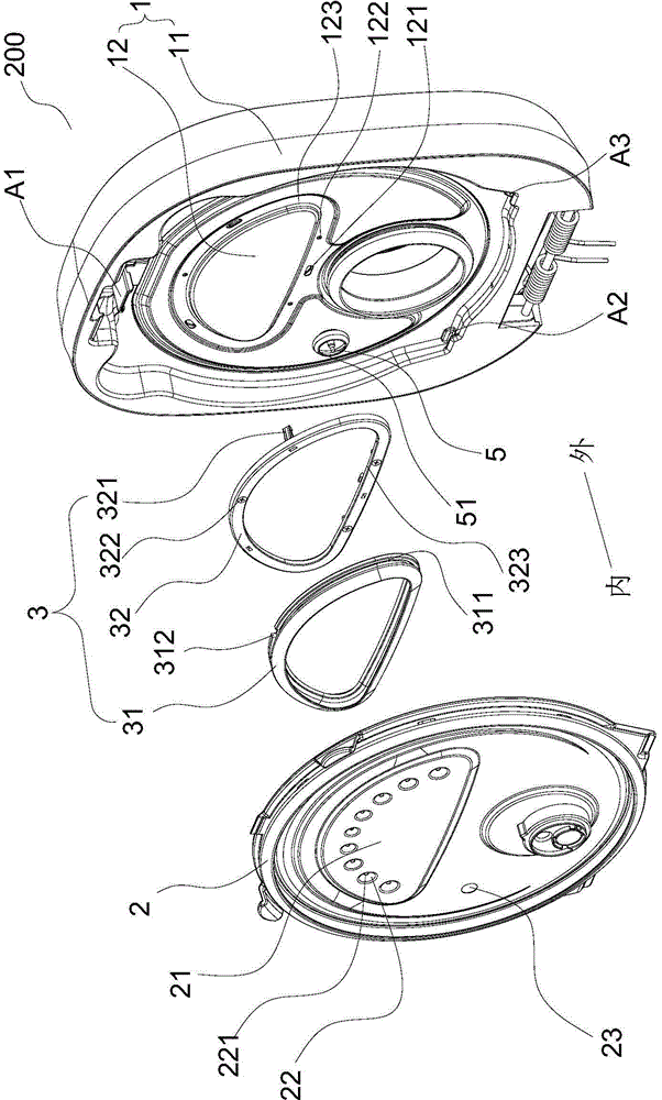 Cover assembly for electric rice cooker and electric rice cooker with cover assembly