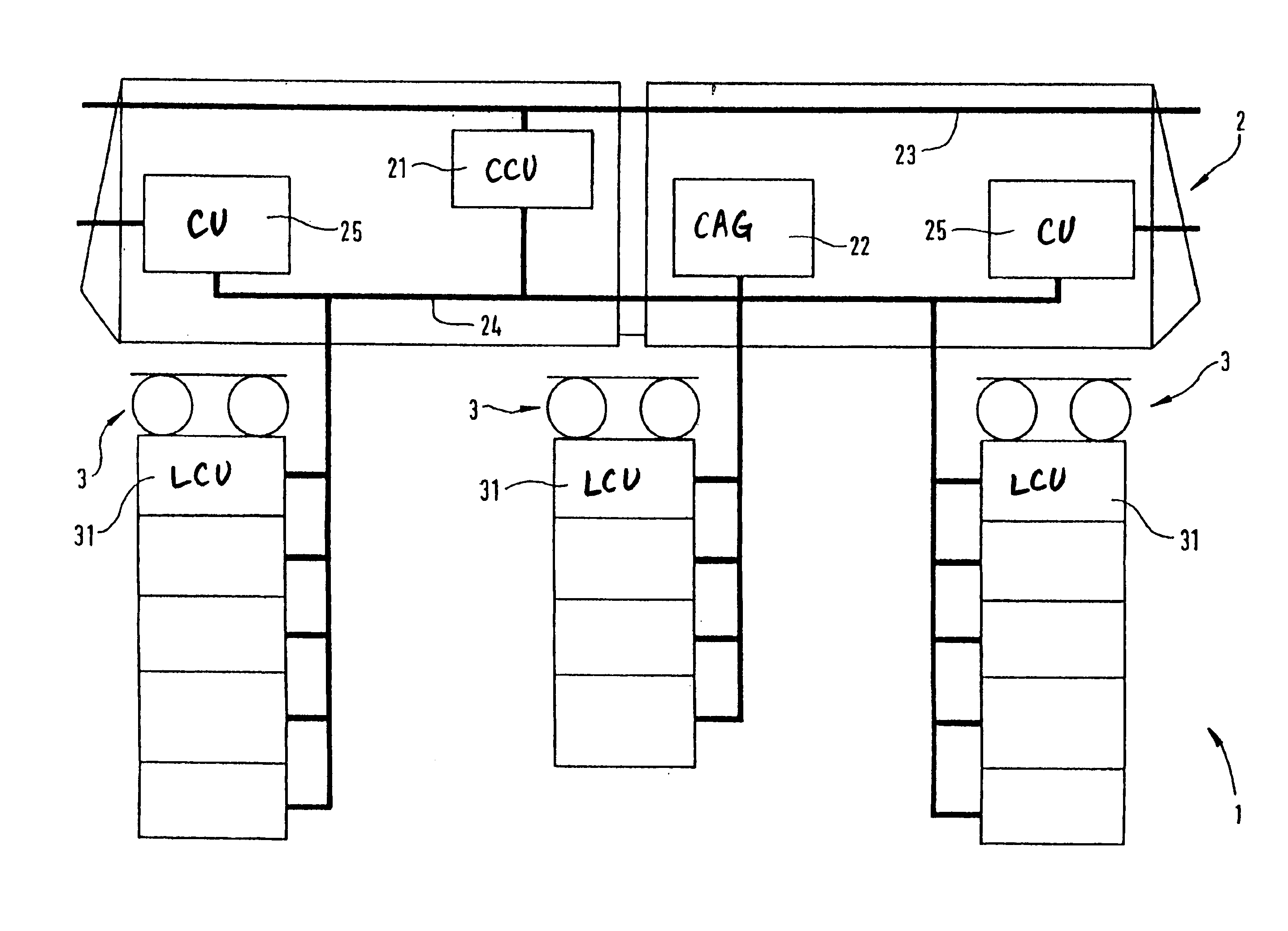 Brake system for railway vehicles