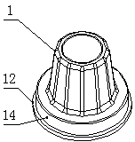 Flying shuttle of medical device and medical device with flying shuttle