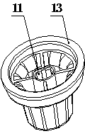 Flying shuttle of medical device and medical device with flying shuttle