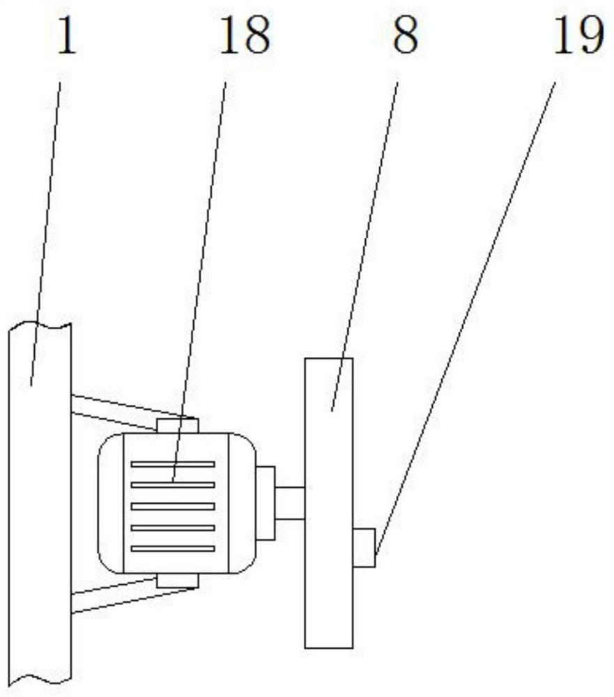 High-punching-energy punching machine driven by servo pure motor