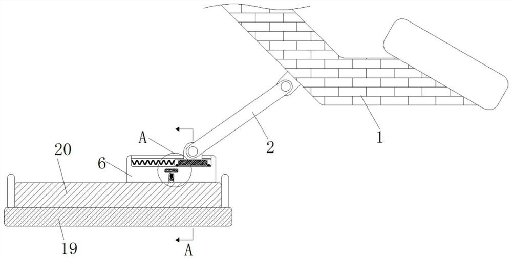 Accelerator pedal for effectively preventing new energy automobile from suddenly accelerating