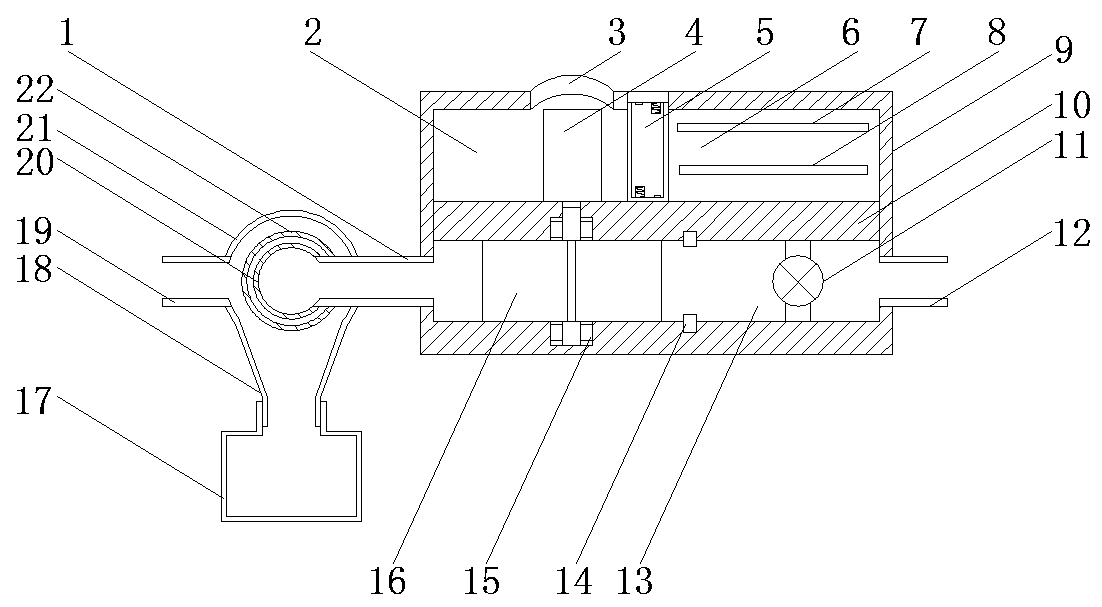 Anti-blocking intelligent water meter