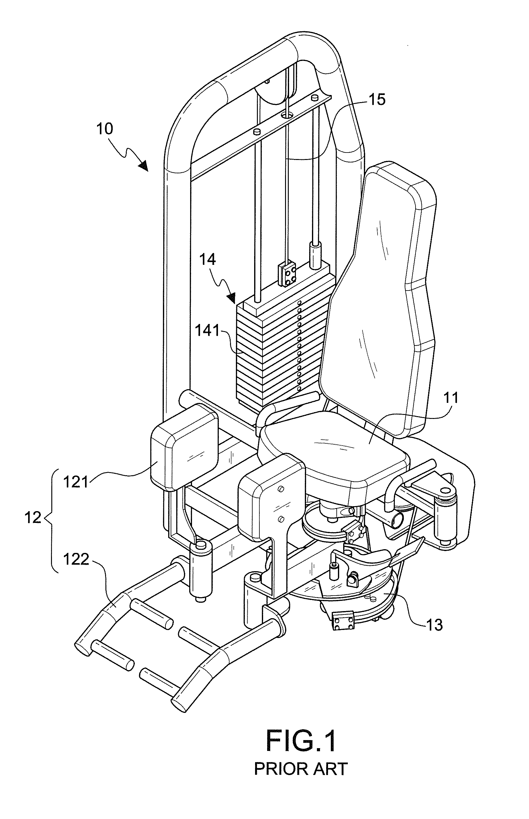 Strength training control apparatus using motor assembled S-type load cell