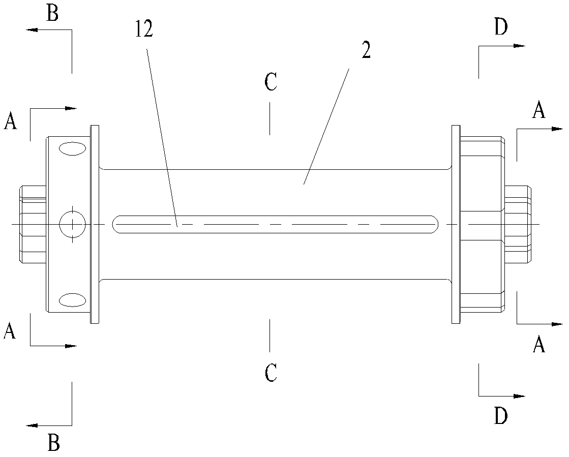 Tensioner of binding strap type securing device