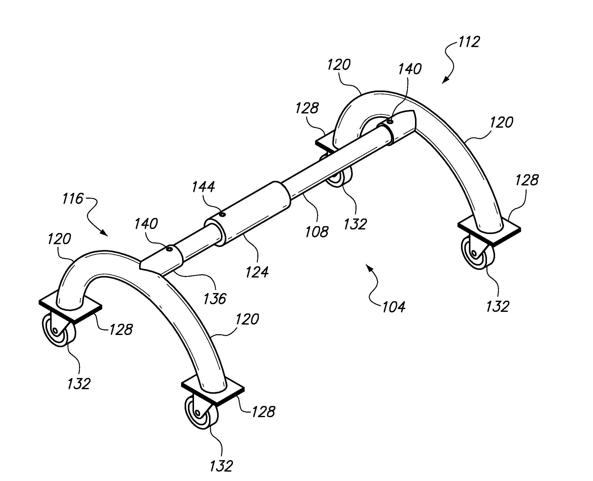 Upper body workout apparatuses and assembly thereof