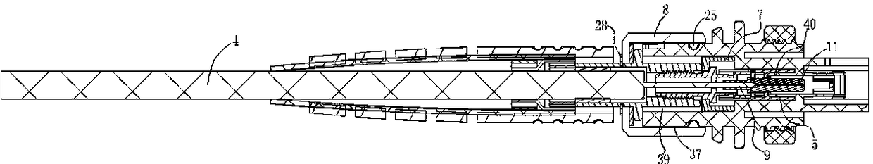 Optical fiber connector, optical fiber adapter and optical fiber connector